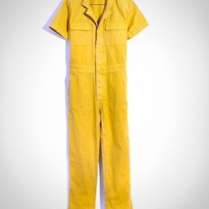 MADEWELL | Yellow Short Sleeved Boilersuit